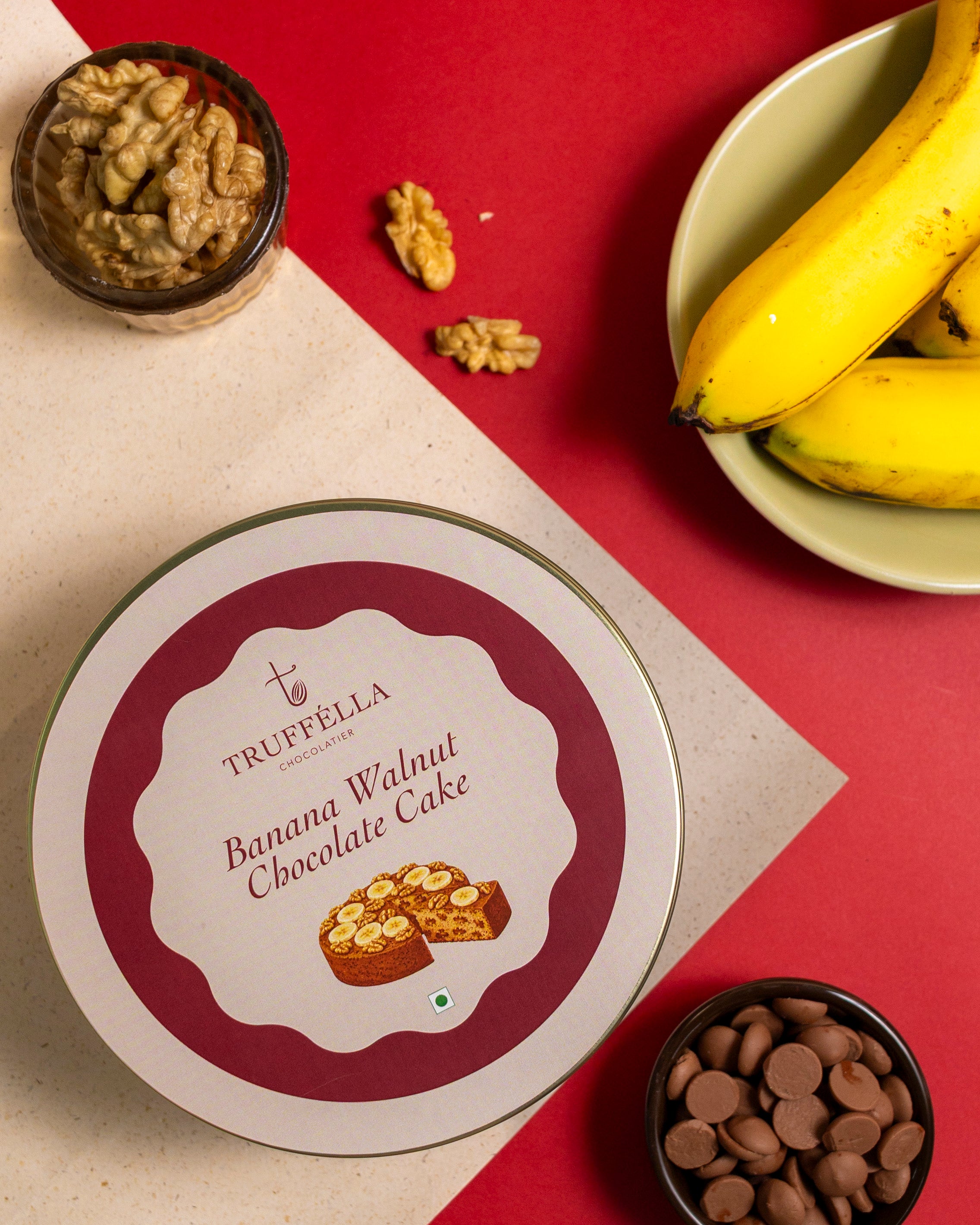 Banana Walnut Chocolate (Tea Cake)