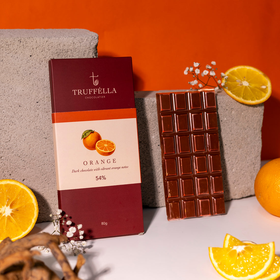54% Orange-Infused Bar