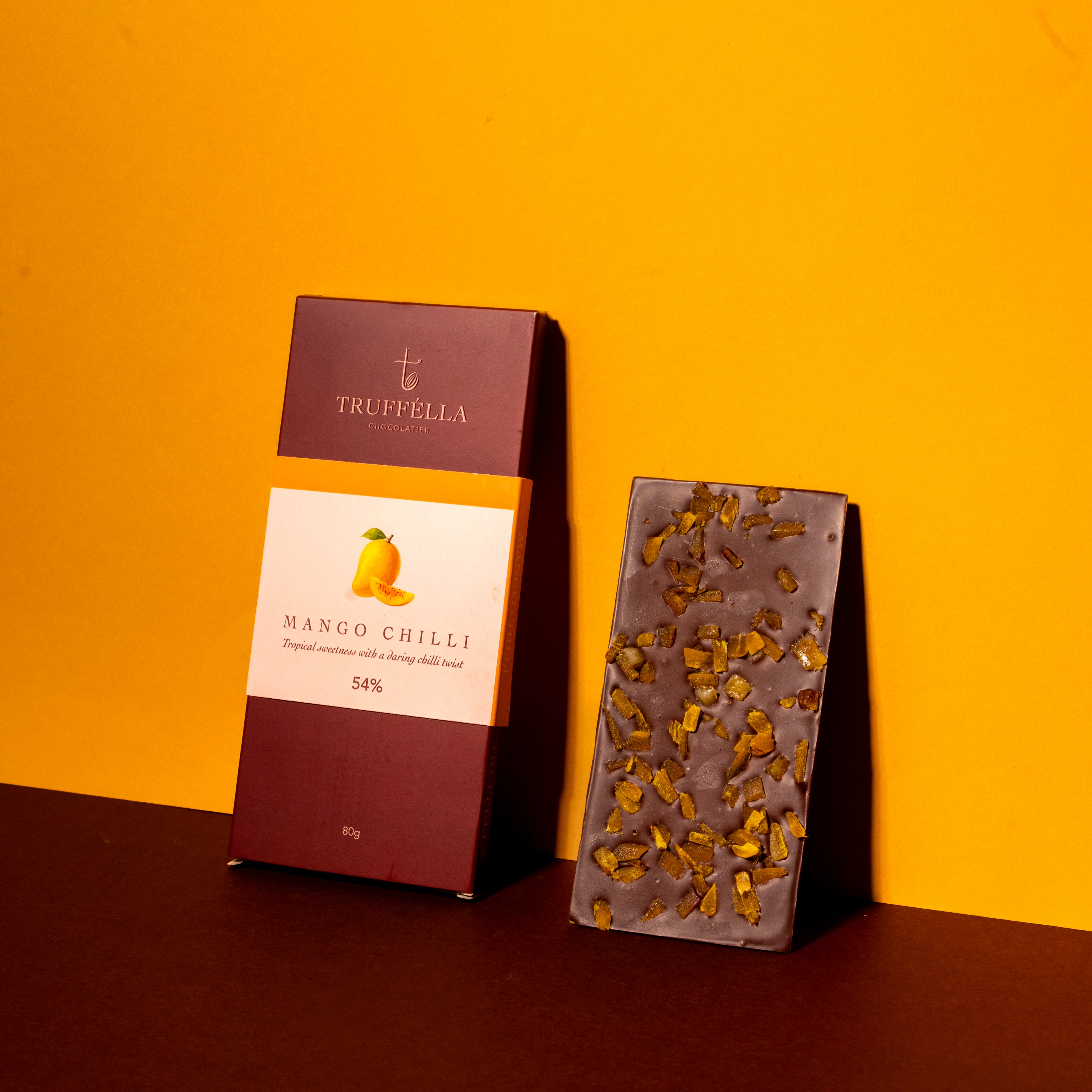 54% Mango Chilli Dark Bar