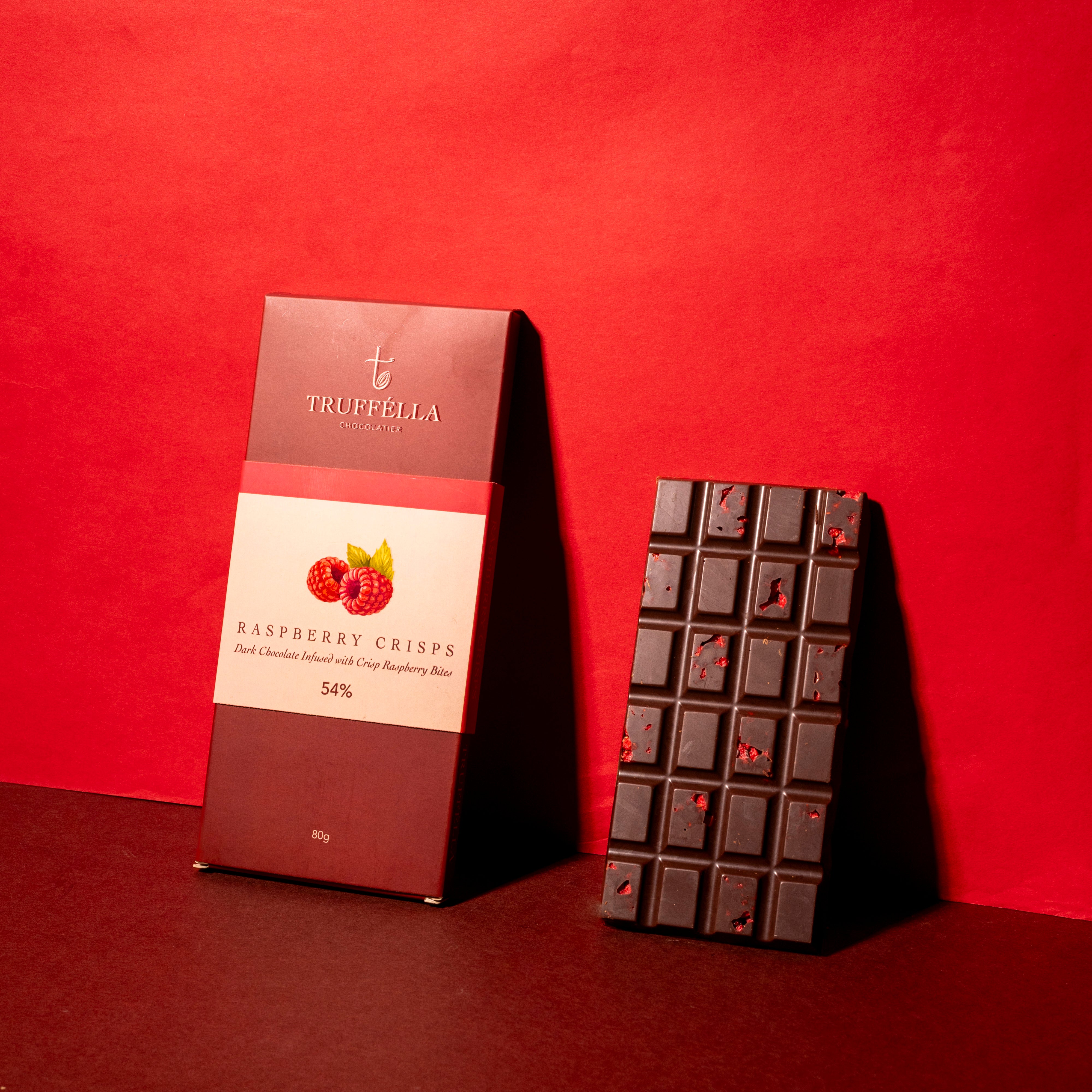 54% Raspberry Crisps Bar