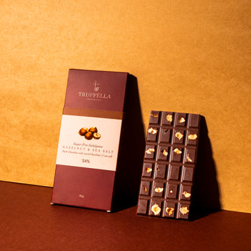 54% Hazelnut & Sea Salt Bar